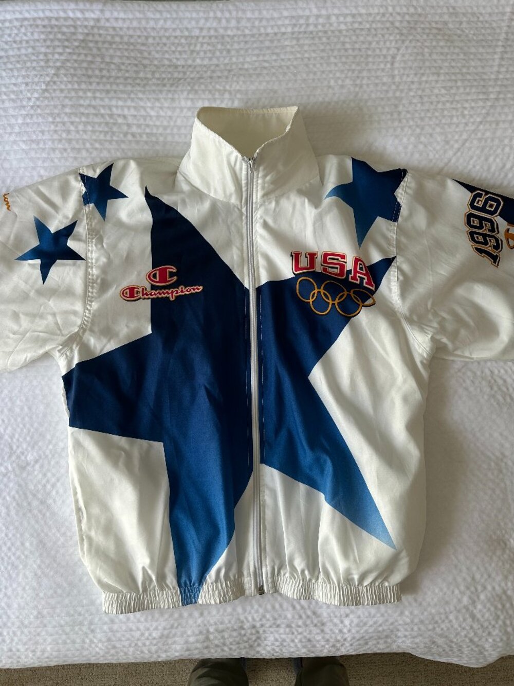 Vintage Champion 1996 Olympics Award Ceremony Jacket M USA